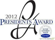 Carrier President Award Winner